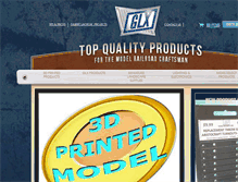 Tablet Screenshot of glxscalemodels.com